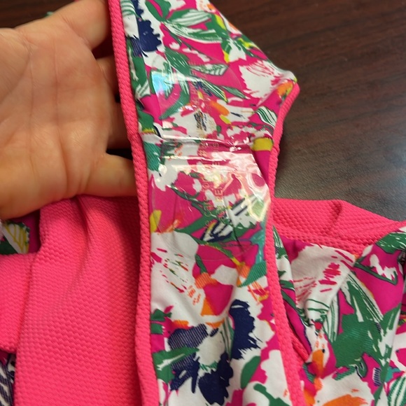 NWT Maaji Fuchsia Dianthus Alicia Trikini One Piece Reversible Swimsuit - Picture 9 of 12